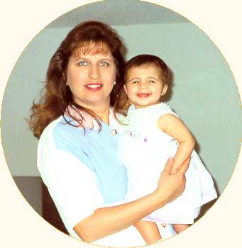 Diane Kathryn Anthony (n&eacute;e Braun) and her daughter Maya.