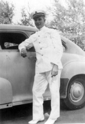 Richard Stimler, at home on leave.