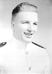 Richard Stimler, upon his graduation from Annapolis Naval Academy.