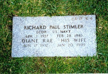 Richard Paul's and Diane Rae Stimler's Gravestone, San Bruno, CA.