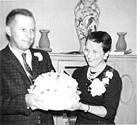 Don and Ann Hall (n&eacute;e Stimler), 25th Wedding Anniversary.