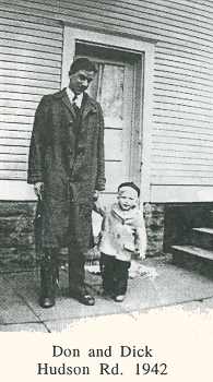 Don and Dick Kampa, 1942.