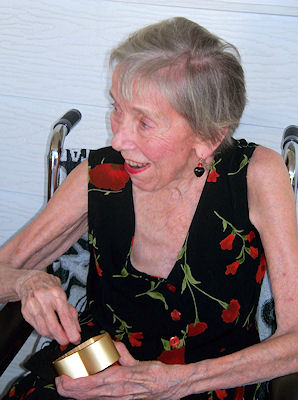 Dorothy Fastiggi at her 88th birthday party, June 28, 2012, Santa Rosa, California