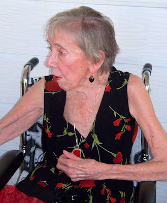 Dorothy Fastiggi at her 88th birthday party, June 28, 2012, Santa Rosa, California