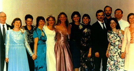 The Ed and Margaret Wilson Family in 1985.