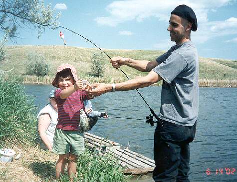 Eva and Mauricio Rioseco, June 14, 2002.