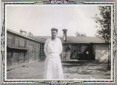 Floyd J. Dziuk, cook, about 1936.