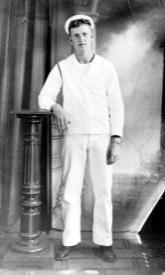 Forrest Stimler, in the Palaus during WWII.