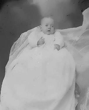 Frances Delaney at the Infant Asylum in Chicago, Illinois.