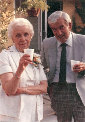 Frances and her brother Don.