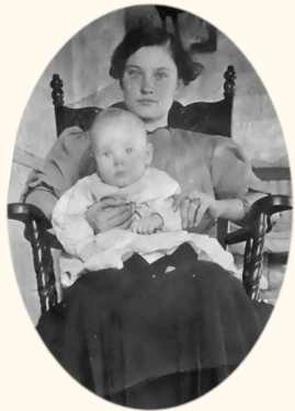 Frances and her brother Edward Balder.