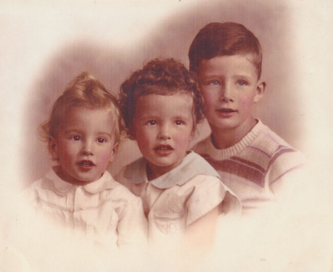 Frank, Leo and Paul Stimmler, August 1946