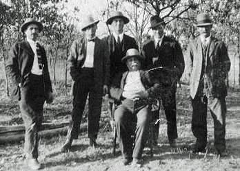 Franz Kampa and his sons