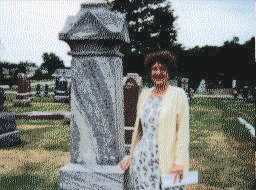 Frank Balder's tombstone and Connie Balder Mickolajak, Calvary Cemetery, St. Cloud, MN