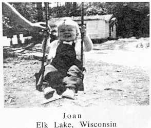 Joan Kampa, Elk Lake, WI.