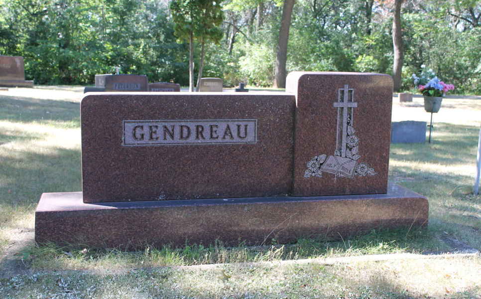 Gendreau tombstone, 2013
