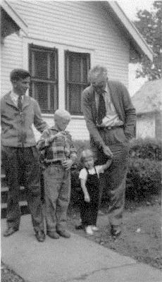 Gene, Dick, Joan and Don Kampa.