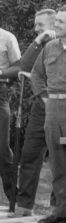 Close-up of Dick Stimler at Gibson Horse Shoe Duck Club