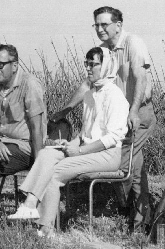 Diane Stimler and Tom Gibbons at 7th Annual Navy Moonlight on the Slough Party, Gibson Horse Shoe Duck Club, May 17, 1970