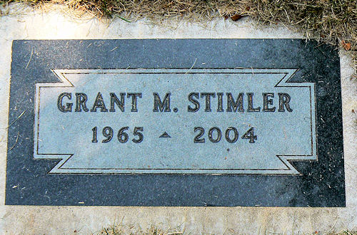Grant M. Stimler's gravestone