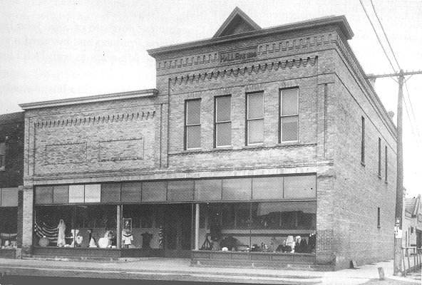 Hall's Old Store, built in 1899.