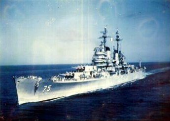 U.S.S. Helena, CA 75.