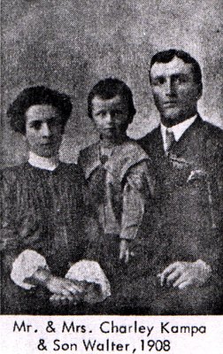 Helen, Charles T. and Walter Kampa, 1908.