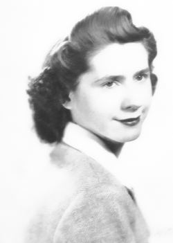 Helen Bordua in her 20s