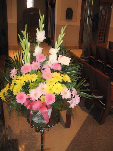 Lovely floral remembrance