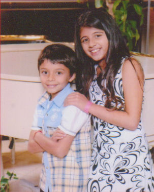 Ian and Maya Anthony, 2010