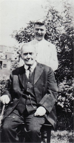 James Patrick Hennessy and his son William in Philadelphia, PA