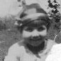 Jean Ernst as a baby