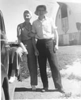 Jean and Harry Kampa on the farm