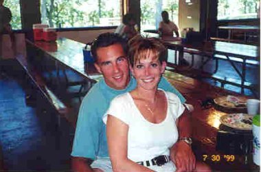 Jess Stimler and Jennie Zvolena, July 31, 1999.