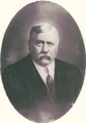 V. John Haaf, from a charcoal drawing.