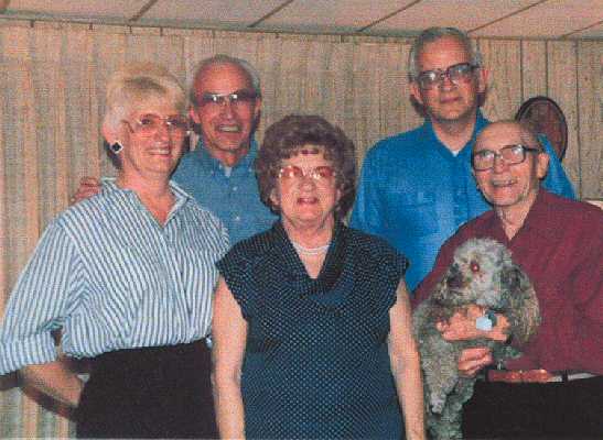 Joos Family in 1986.