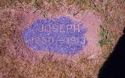 Joseph Kampa's Gravestone, Duelm, MN.
