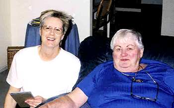 Judi Bordeaux and her Aunt Dorothy.