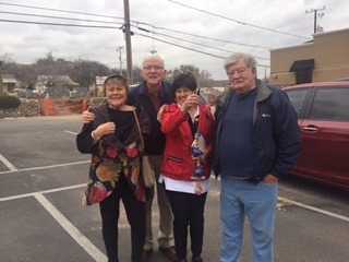 Judy, Dick, Bonnie and Duane, February 2017