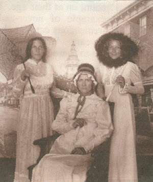 Julie, Jan and Nancy Bartek, 2001.