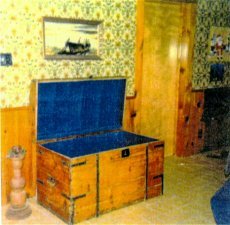 Joseph Kampa's chest, open.