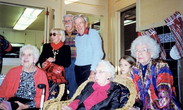 Kampa Siblings Louise, Gene, Don, Frances and Martha Kampa, late 1980s or early 1990s.