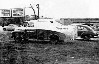 Kampa Tire Company truck.