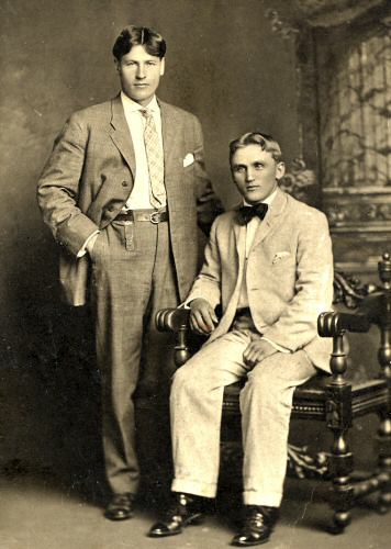 Unknown men at Stoughton, WI