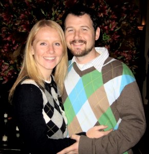 Kristen and Colin Stimmler upon their engagement at the Waldorf Astoria, October 2007