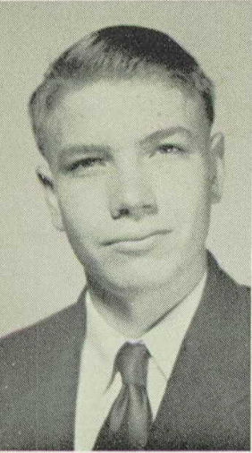 Lawrence Bonderer, high school graduation, 1952