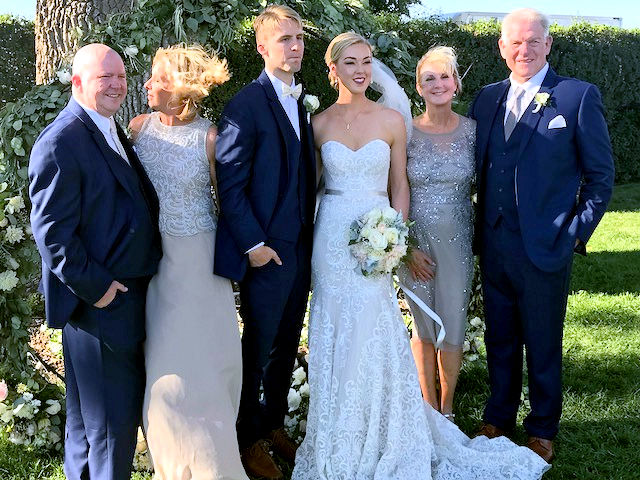 Lentsch Wedding Party, Aug. 4, 2018