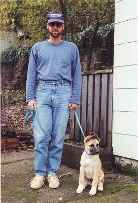 Leon and Radar, Fairfax CA, December 16, 1993.