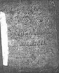 Click here to zoom in on cover of 1685-1745 Waldolwisheim Death Record Book of Sts-Pancrace-et-Boniface Parish.