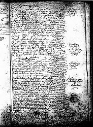 Click here to zoom in on Parish Marriage Record of Antoine Stimmler and Maria Hess, February 4, 1788.